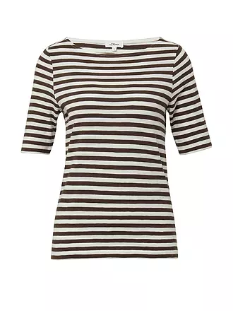 S.OLIVER | T-Shirt | braun