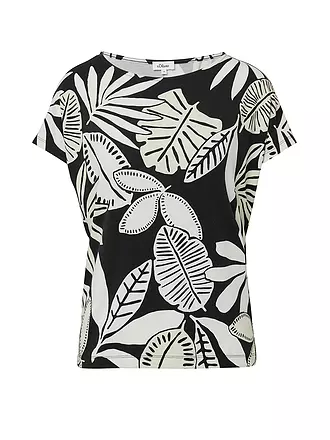 S.OLIVER | T-Shirt | schwarz
