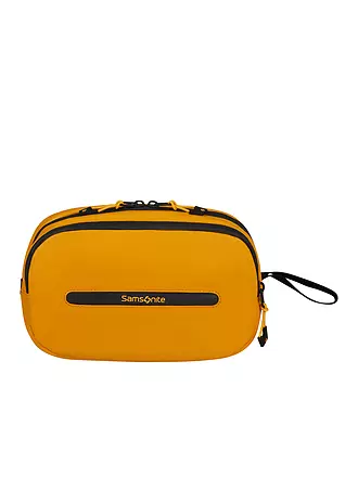 SAMSONITE | Toilettetasche ECODIVER black | gelb