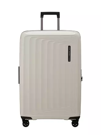 SAMSONITE | Trolley  NUON SPINNER 75cm erweiterbar matt quartz | weiss