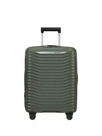 SAMSONITE | Trolley  UPSCAPE SPINNER 55cm erweiterbar Black | dunkelgrün