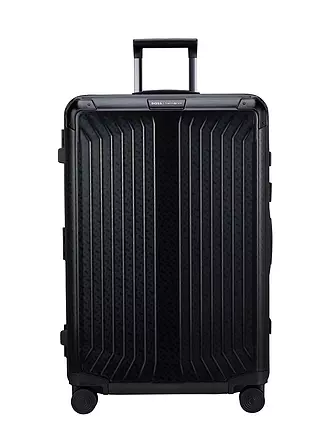 SAMSONITE | Trolley BOSS SPINNER 76cm graphite monogram | schwarz