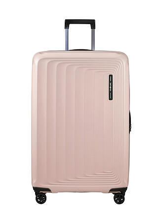 SAMSONITE | Trolley Nuon Spinner 75cm erweiterbar Metallic Ocean Blue | rosa