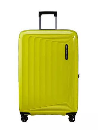 SAMSONITE | Trolley Nuon Spinner 75cm erweiterbar Metallic Red | gelb