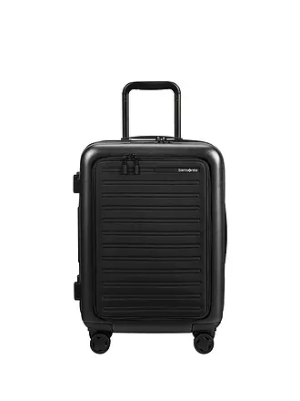 SAMSONITE | Trolley StackD Easy Access erweiterbar 55cm Black | blau