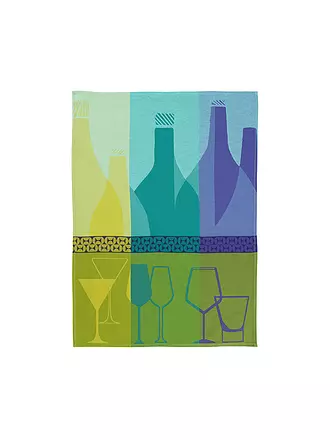 SANDER |  Geschirrtuch BAR 50x70cm Aqua | grün