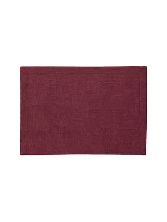 SANDER | Tischset KENSINGTON 35x50cm Honey | dunkelrot