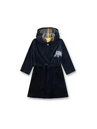 SANETTA | Jungen Bademantel | grau