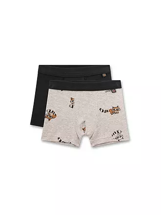 SANETTA | Jungen Pants 2er Pkg. nature mel | grau
