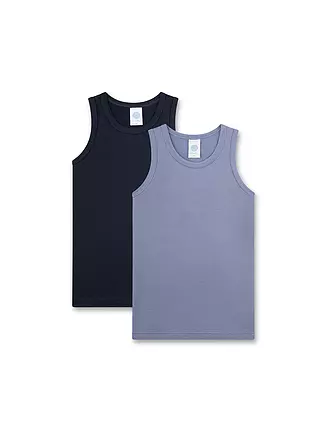 SANETTA | Jungen Top 2er Pkg. stone wash | grau