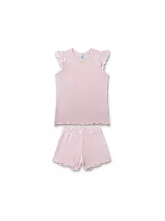 SANETTA | Mädchen Pyjama Set 2-teilig (T-Shirt und Shorts) | rosa