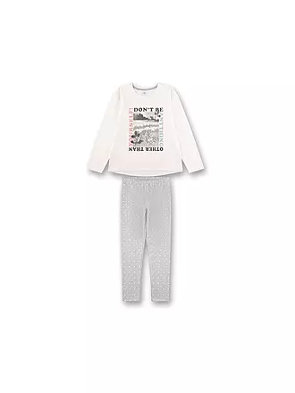 SANETTA | Mädchen Pyjama | creme