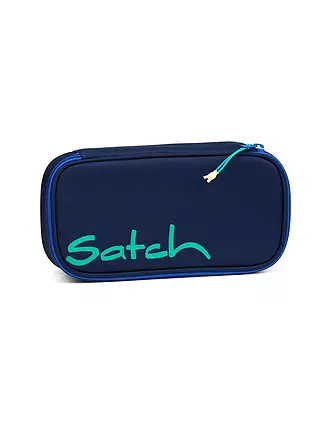 SATCH | Federpenal - Schlamperbox Crossed Blue | dunkelblau