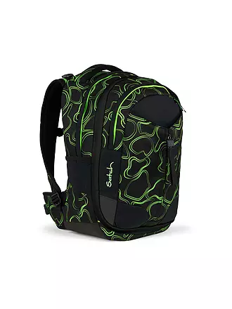 SATCH | Schulrucksack Match Bloomy Breeze | schwarz