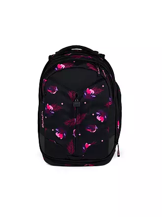 SATCH | Schulrucksack Match Bloomy Breeze | schwarz