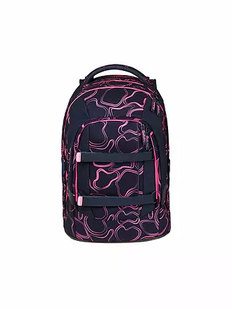 SATCH | Schulrucksack Pack - Pink Supreme | dunkelblau