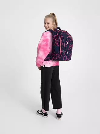 SATCH | Schulrucksack Pack - Pink Supreme | dunkelblau