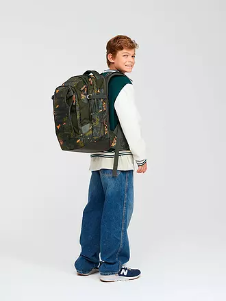 SATCH | Schulrucksack Satch Match Jurassic Jungle | rosa