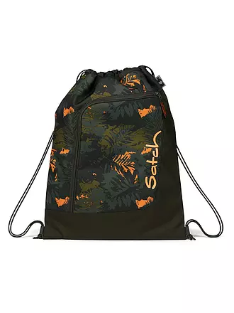 SATCH | Sportbeutel Bloomy Breeze | schwarz