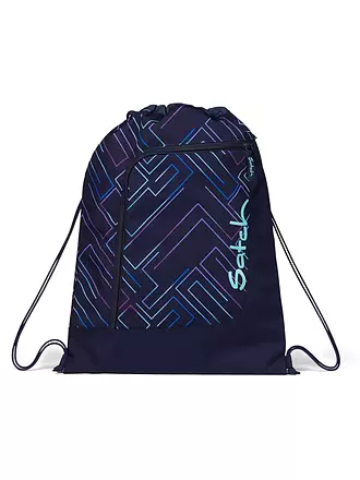 SATCH | Sportbeutel Purple Laser | schwarz