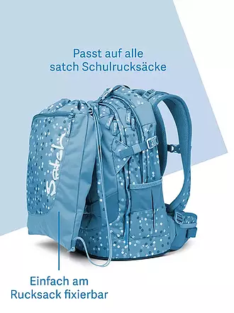 SATCH | Sportbeutel Purple Laser | schwarz