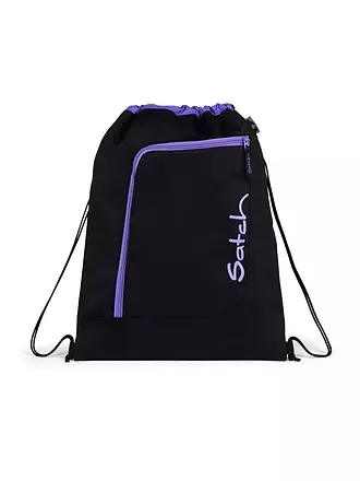 SATCH | Sportbeutel Purple Phantom | schwarz