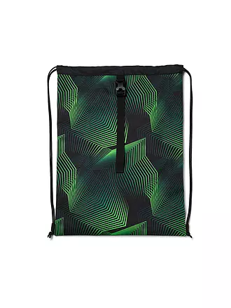 SATCH | Sportbeutel Seismic Green | schwarz