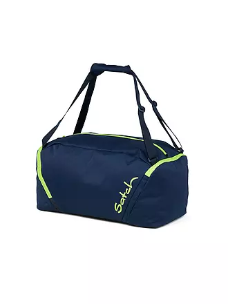 SATCH | Sporttasche - Toxic Yellow | dunkelblau