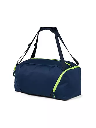 SATCH | Sporttasche - Toxic Yellow | dunkelblau