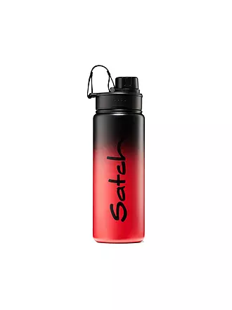 SATCH | Trinkflasche Pink Graffiti | schwarz