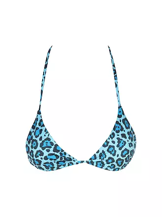 SAVE THE DUCK | Damen Bikini Top XARA pink tiger | blau