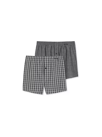 SCHIESSER | Boxershorts 2er Pkg | grau