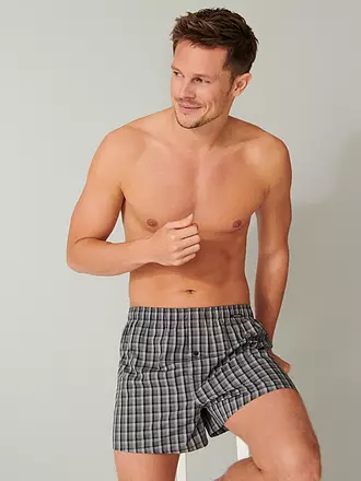 SCHIESSER | Boxershorts 2er Pkg | grau