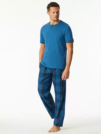 SCHIESSER | Loungewear Shirt | blau