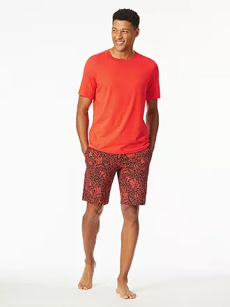 SCHIESSER | Pyjama Shirt | orange