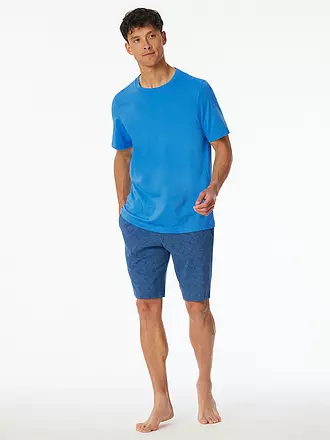 SCHIESSER | Pyjama Shirt | blau