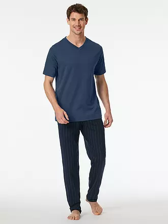 SCHIESSER | Pyjama T-Shirt MIX + RELAX | olive