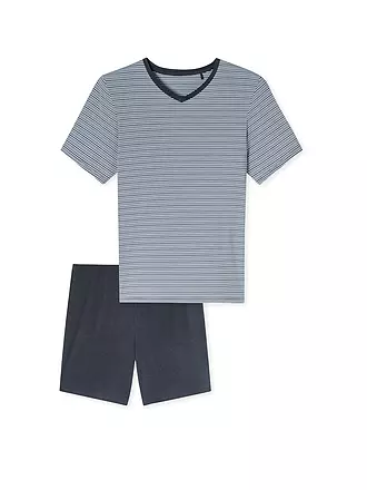 SCHIESSER | Pyjama | grau