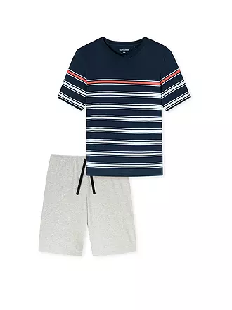 SCHIESSER | Pyjama | blau