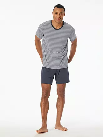 SCHIESSER | Pyjama | grau