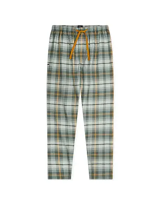 SCHIESSER | Pyjamahose | dunkelgrün