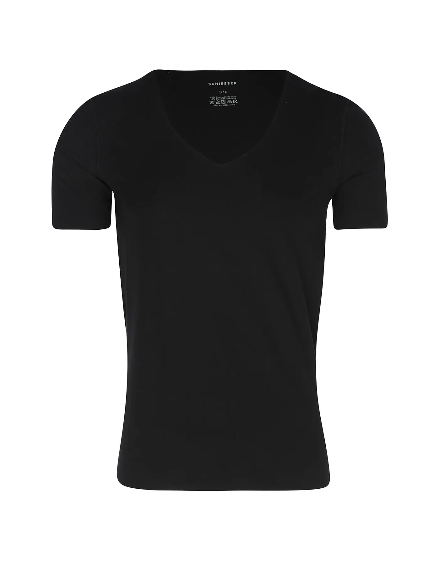 SCHIESSER | Shirt | schwarz