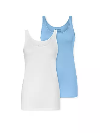 SCHIESSER | Top 2er Pkg. sortiert 14 | blau
