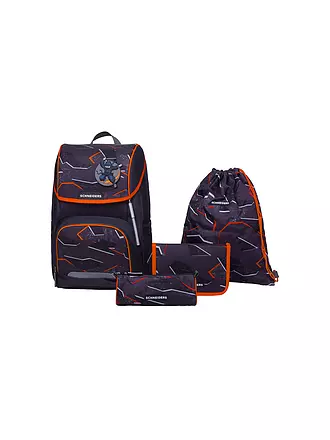 SCHNEIDERS | Schultaschen Set Ergolite 6tlg Spy | dunkelrot