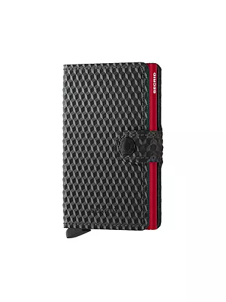 SECRID | Geldbörse - Miniwallet CUBIC | schwarz