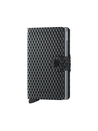 SECRID | Geldbörse - Miniwallet Cubic Black Titanium | schwarz