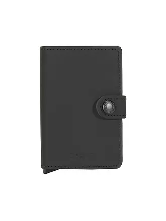 SECRID | Geldbörse - Miniwallet Matte Mini Black | blau