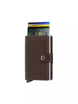 SECRID | Geldbörse - Miniwallet Original Mini Navy | braun