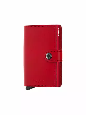SECRID | Geldbörse - Miniwallet Original Mini Red/Red | hellblau