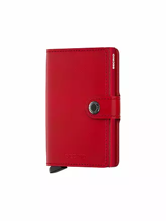 SECRID | Geldbörse - Miniwallet Original Mini Red/Red | schwarz